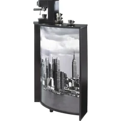 Meuble comptoir bar SIMMOB New York 500 Noir 96x45x105 cm