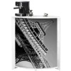 Meuble comptoir bar SIMMOB 96 cm blanc bois fabriqu en France