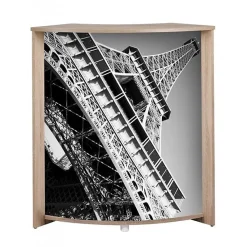 Meuble comptoir chêne SIMMOB Tour Eiffel 96,7x44,9x104,8 cm
