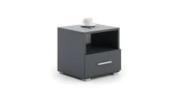 Meuble de chevet Emi gris pour la chambre d'enfant