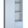Meuble de rangement 7 casiers-2tiroirs bureau-salon-chambre 30x60x180 - Bibliotheque-LIVORNO