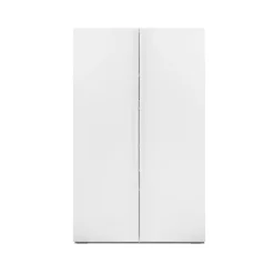 Meuble de rangement 2 portes blanc H125cm - ORSA