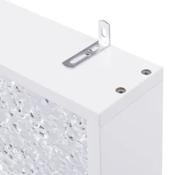 Meuble De Rangement D'entrée Blanc - Armoire Et Étagère à Chaussures - 80 X 175,5 X 35 Cm
