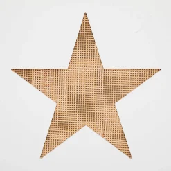 Meuble de rangement enfant Étoile - bois - blanc - 65x79 cm - Atmosphera