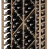 Meuble Range Bouteille de vin Série Godello en Chêne massif 69 bouteilles diamant