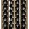 Meuble Range Bouteille de vin Série Godello en Chêne massif 24 bouteilles