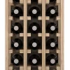 Meuble Range Bouteille de vin Série Godello en Chêne massif 30 bouteilles