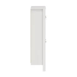 Meuble rangement chaussures 2 niveaux l. 102,6 x H. 102,9 x P. 24,6 cm Tvilum Madrid