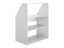 Meuble sous pente 2 étagères - Blanc - ADEZIO