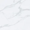 Meuble sous vasque à poser l.80 cm vert + plan de toilette effet marbre blanc Cadélia, GoodHome Perma