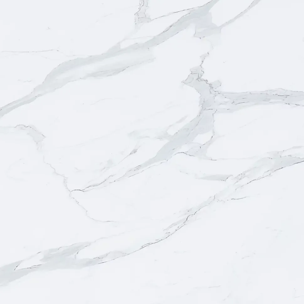 Meuble sous vasque à poser l.120 cm vert + plan de toilette effet marbre blanc Cadélia, GoodHome Perma