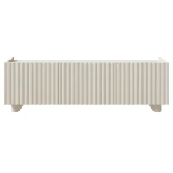 Meuble TV 144 cm 3 portes grege FIORRA