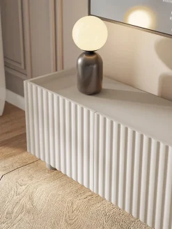 Meuble TV 144 cm 3 portes grege FIORRA
