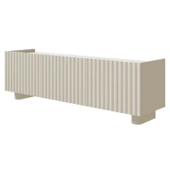 Meuble TV 144 cm 3 portes grege FIORRA