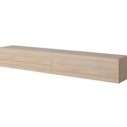 Meuble TV 200 cm chêne Linberg Bisira