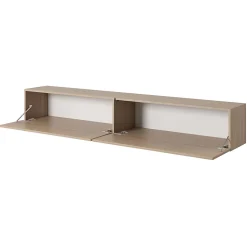 Meuble TV 200 cm chêne Linberg Bisira