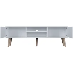 Meuble TV 160 cm Toronto - Blanc