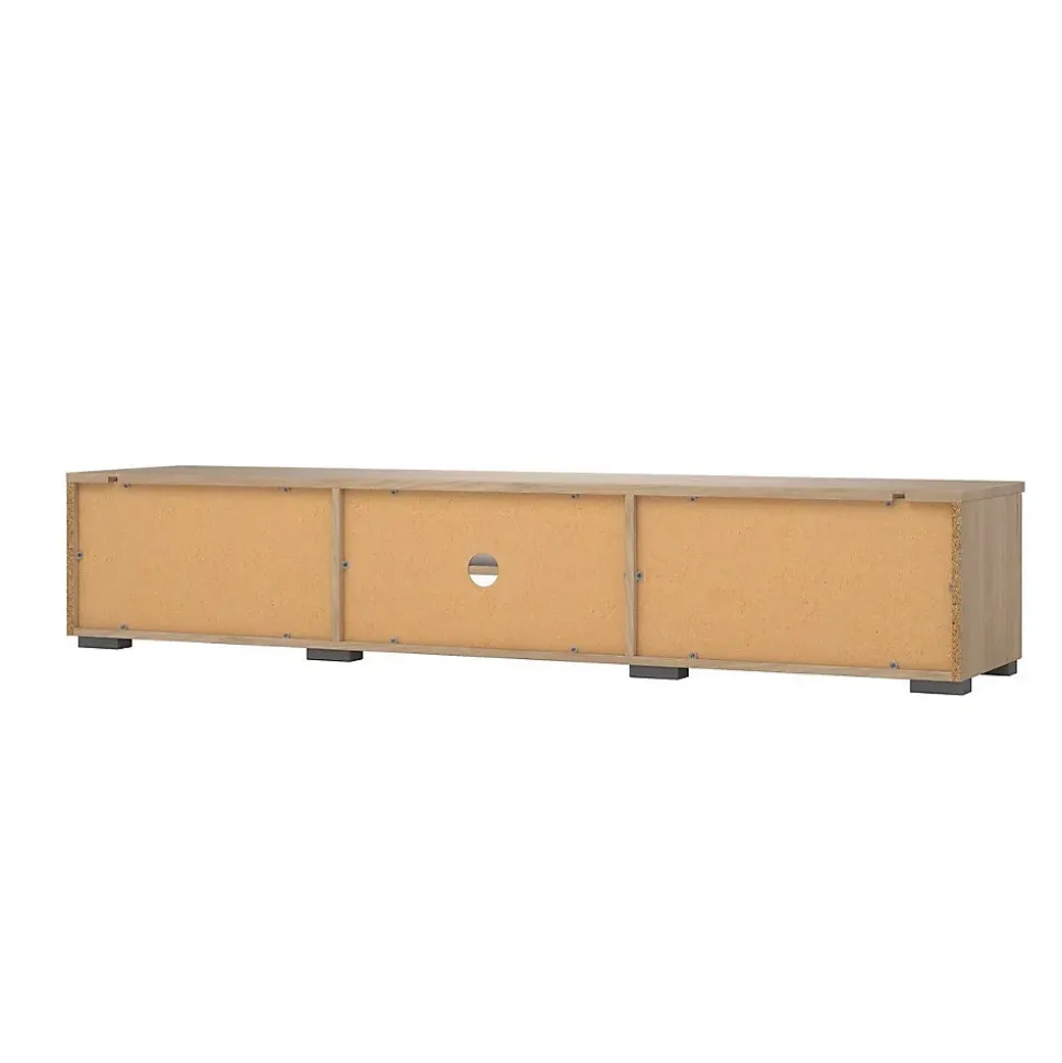 Meuble TV 2 tiroirs et 2 niches L173 cm - BILLIE