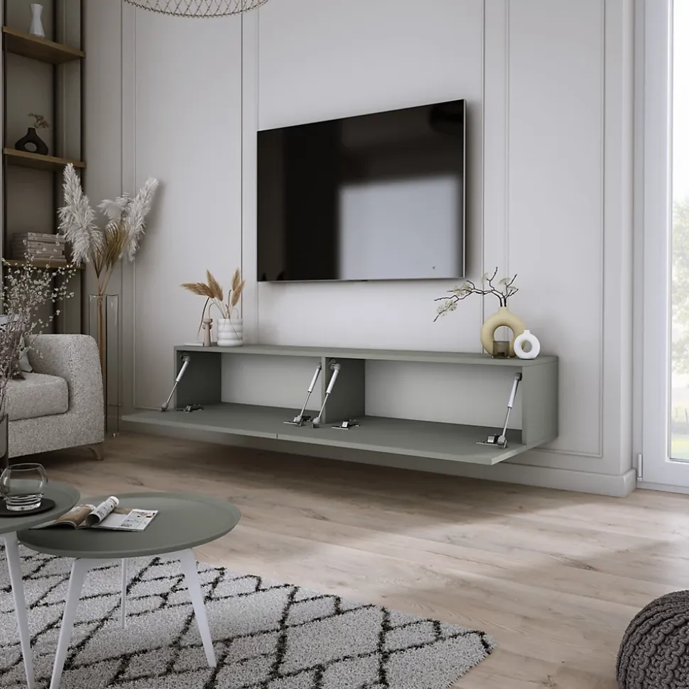 Meuble TV, Aloès, 170 x 34 x 32 cm