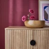 Meuble TV. Bazalt. effet chêne. quatre portes. deux étagères. L 157.5 x l 39 x H 60cm