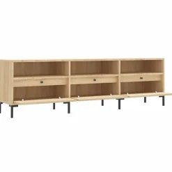 Meuble TV chêne sonoma 150x30x44,5 cm bois d ingénierie