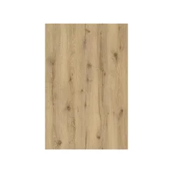 Meuble TV 200cm collection VILLA. Couleur chene et noir mat. LED intégrée