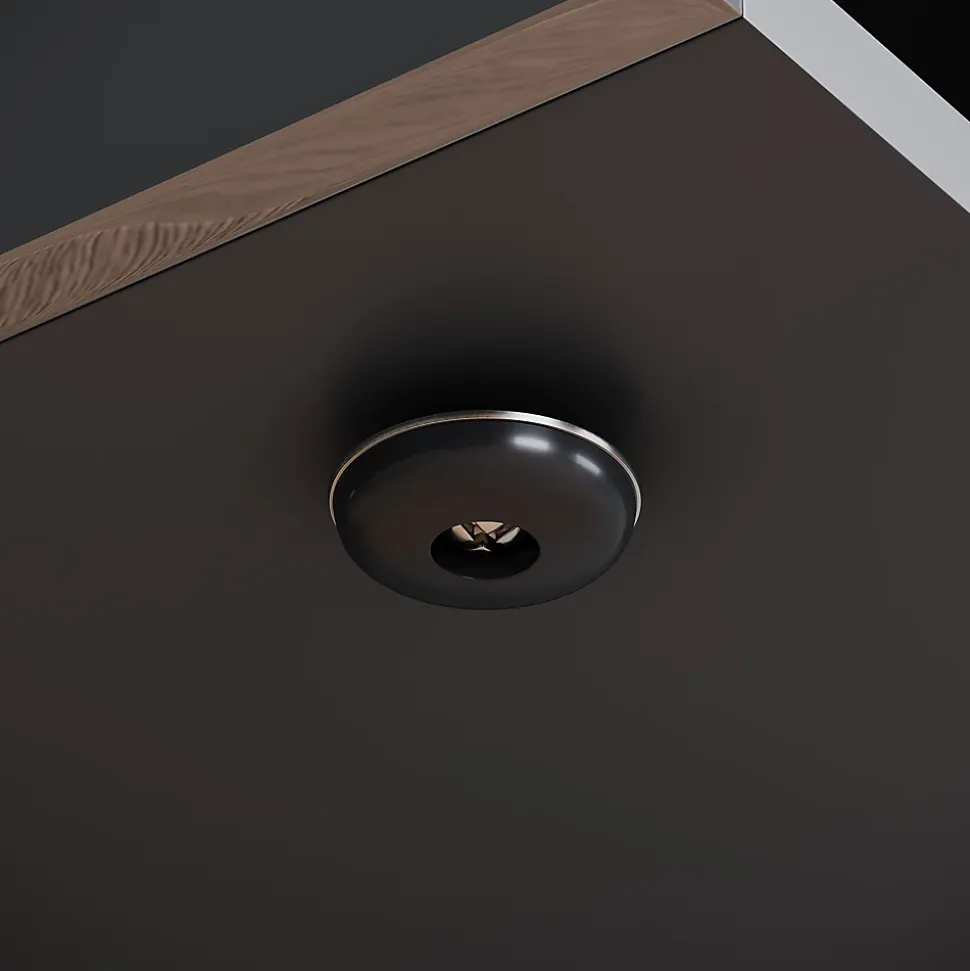 Meuble TV LED SIRHONA Moderne Demi-ouvert Placer Space+Verre Stratifiée+Noir+160cm