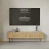 Meuble TV sur pied 175 cm chêne huilé NOLIE