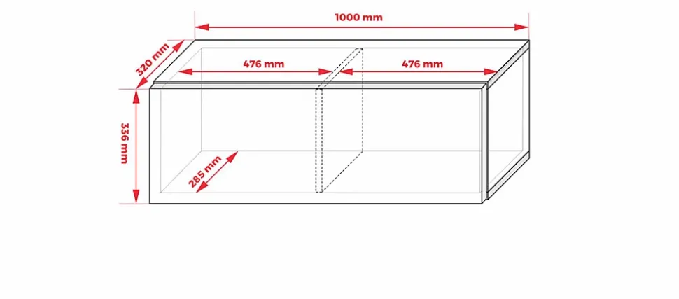 Meuble TV Suspendu, 100 X 34 X 32 Cm, Chêne Wotan