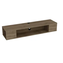 Meuble TV suspendu PETI noyer 135 cm