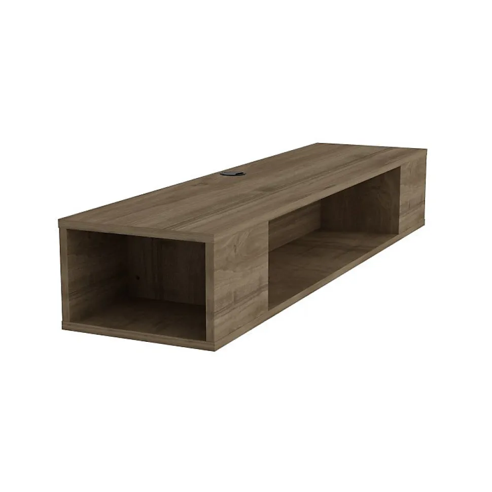 Meuble TV suspendu PETI noyer 135 cm