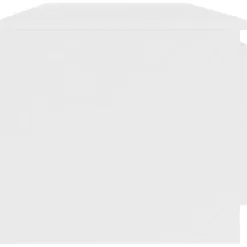 Meuble TV vidaXL 140x40x35,5 cm blanc bois d ingénierie