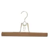 M-HOME Cintre Pince jupe en Bois Luxor - 32cm