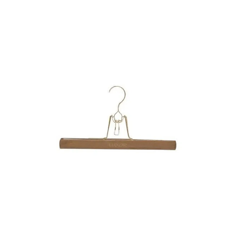 M-HOME Cintre Pince jupe en Bois Luxor - 32cm