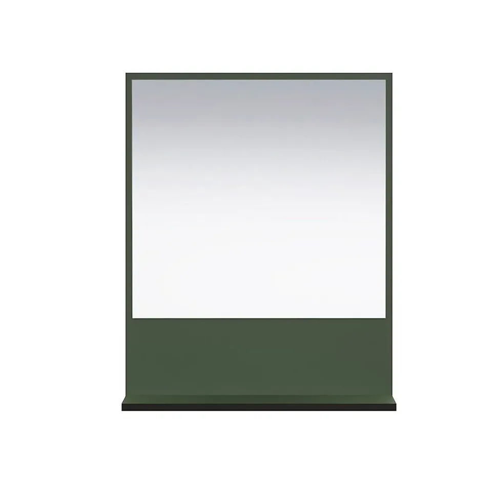 Miroir mural avec 1 tablette L60 cm - PUREBLISS
