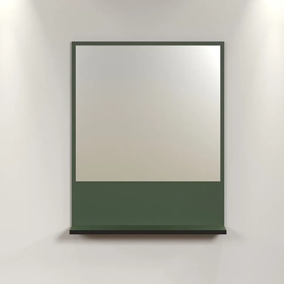 Miroir mural avec 1 tablette L60 cm - PUREBLISS