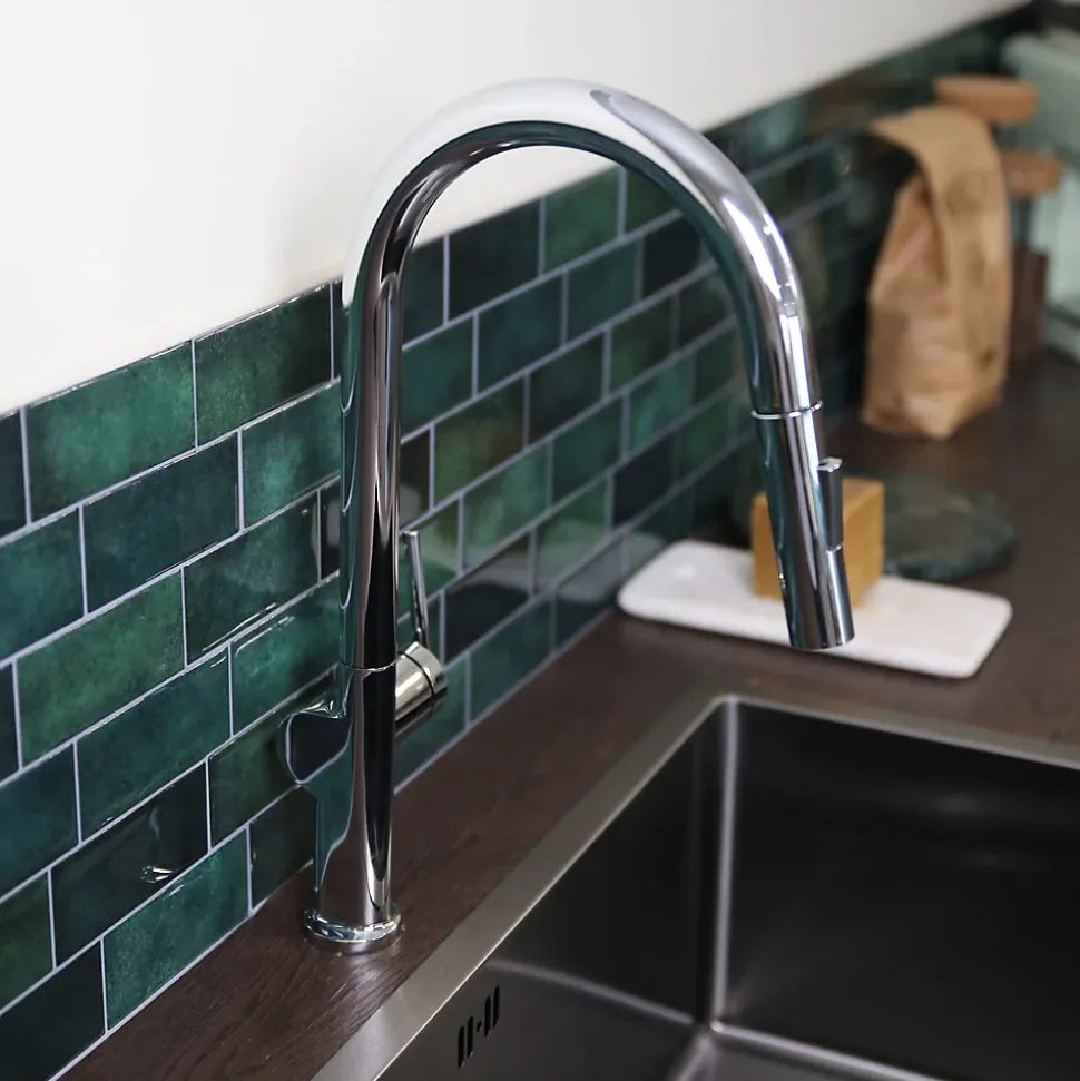 Mitigeur de cuisine chromé Essebagno Iconic