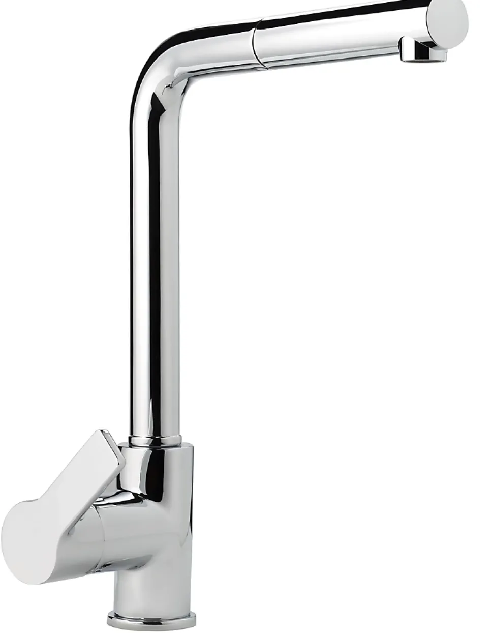 Mitigeur de cuisine chromé avec douchette Kramer Groupe Nook
