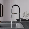 Mitigeur de cuisine chromé avec douchette GoodHome Zatar