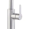 Mitigeur de cuisine effet inox brossé GoodHome Zanthe