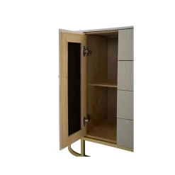 MOBILE MONTPELLIER CRÈME CM 120X40X85