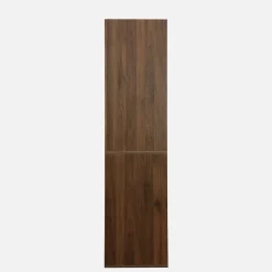 Module dressing avec 5 étagères. couleur noyer. panneaux stratifiés
