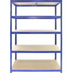 Monster Racking - 5 Rayonnages T-Rax Bleus 120cm x 60cm x 180cm