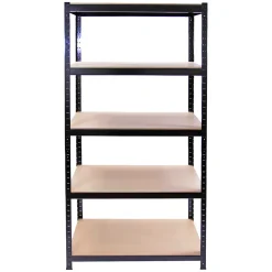 Monster Racking - Lot de 3 Rayonnages T-Rax en Acier Sans Boulons Noirs 90cm x 45cm x 180cm