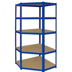 Monster Racking 1 Rayonnage d'Angle T-Rax et 2 Rayonnages T-Rax, Bleus