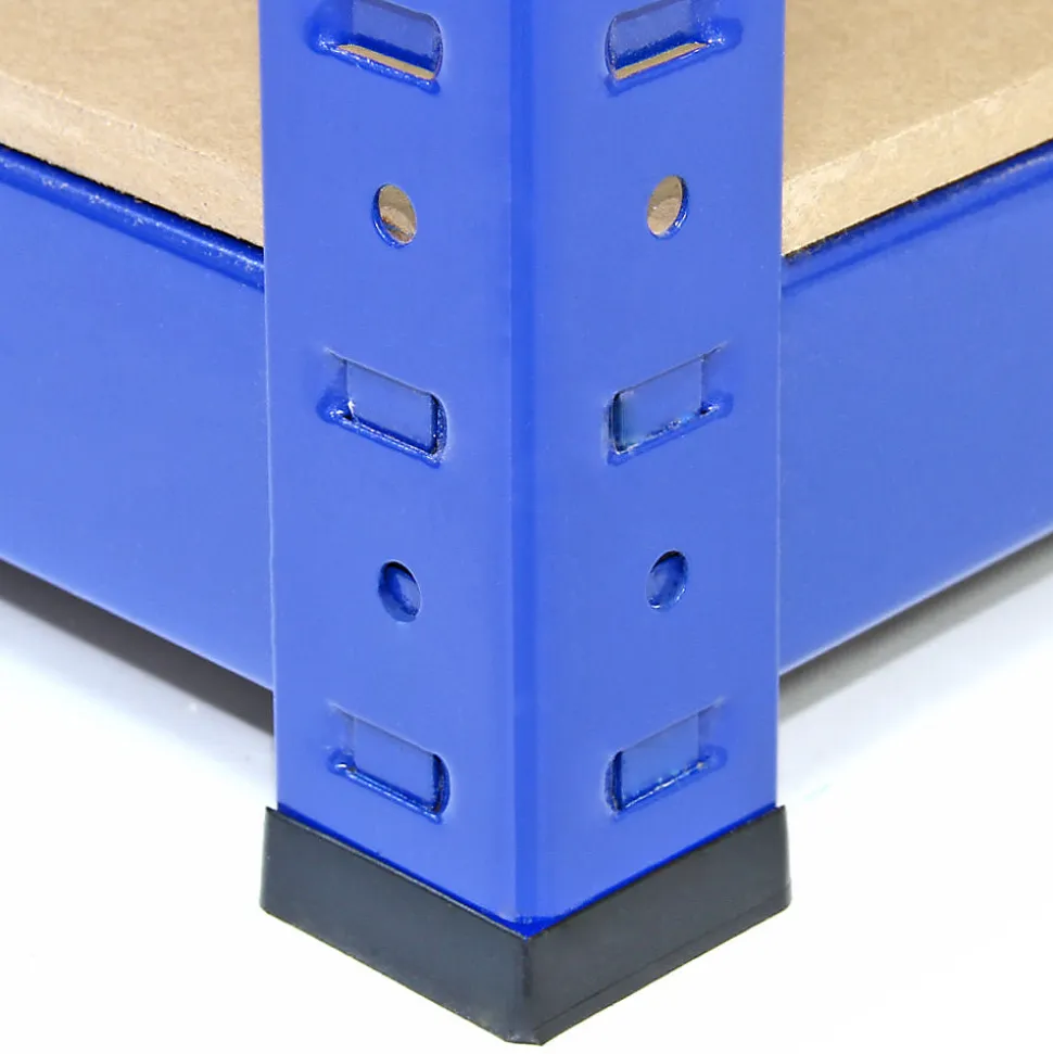 Monster Racking 10 Rayonnages T-Rax en Acier Sans Boulons Bleus 120cm x 60cm x 180cm