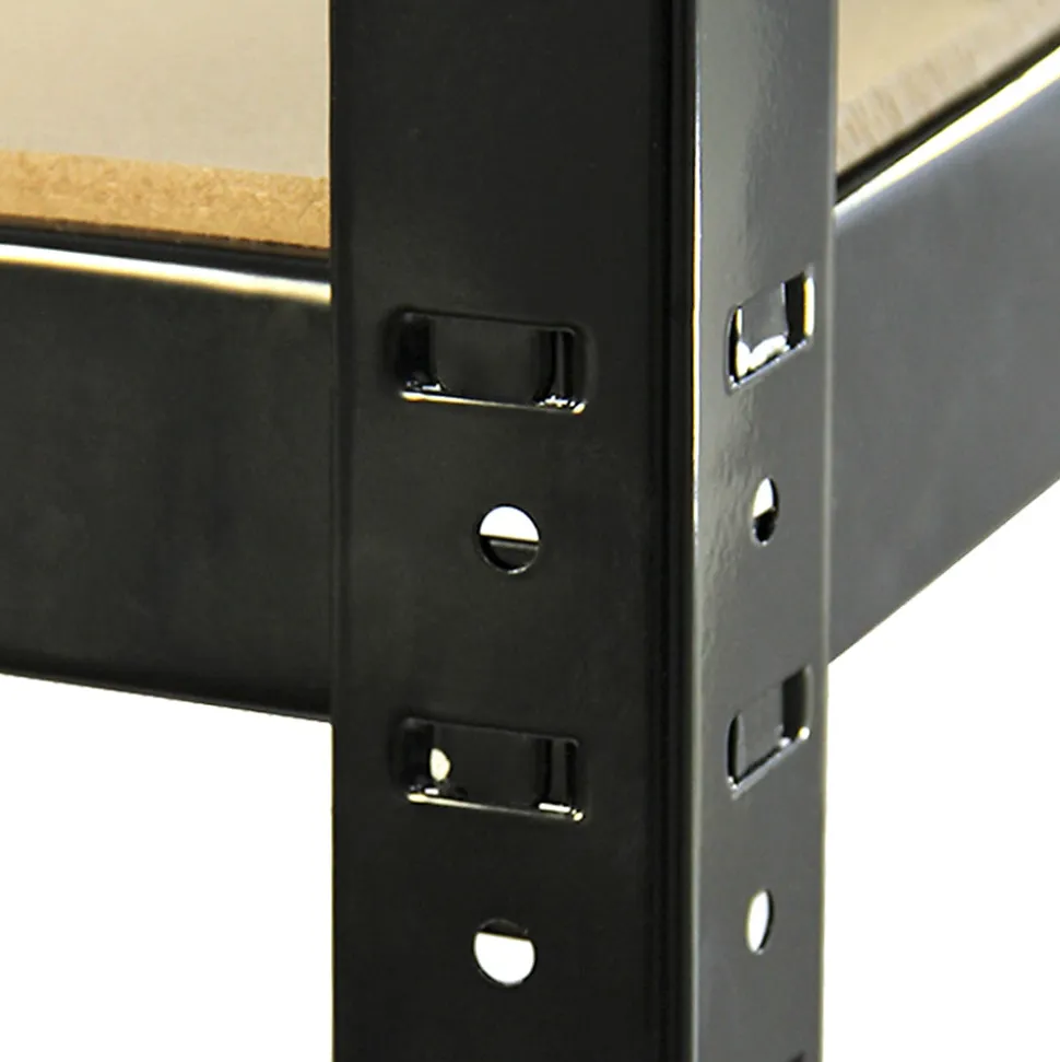 Monster Racking T-Rax - Lot de 10 Rayonnages Noir 90cm x 45cm