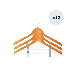 MSV Lot de 12 Cintres Pour Pantalons