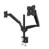 NEXTIA FD-2, Support de bureau inclinable & orientable 2 bras avec vérin à gaz
