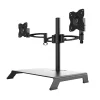NEXTIA MD-2, support mobile de bureau inclinable & orientable 2 bras